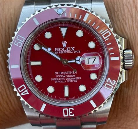 1973 rolex submariner|rolex submariner red bezel.